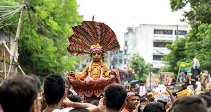 South India : Krishna Janmashtami Celebration