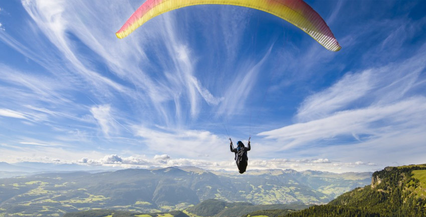 Paragliding in Indrunag, Dharamshala