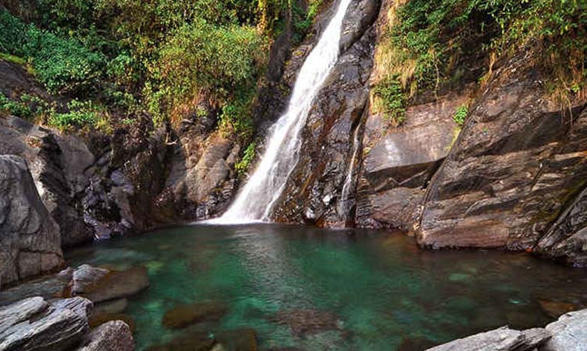 Bhagsu Falls Mcleodganj