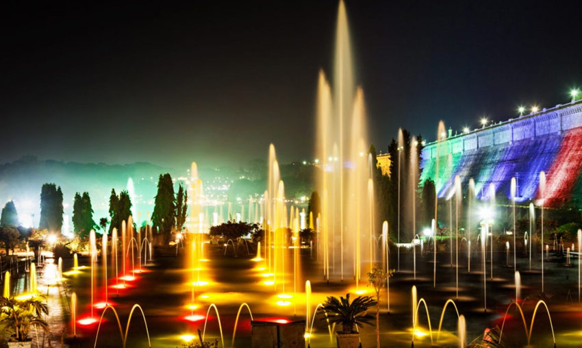 Brindavan Gardens Mysore